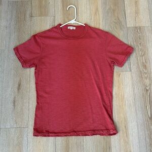 Alex Mill Slub Cotton Tee - Men’s Small - Red